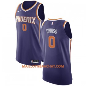 Maillot NBA Phoenix Suns Marquese Chriss 0 Nike 2017-18 Violet Swingman - Homme